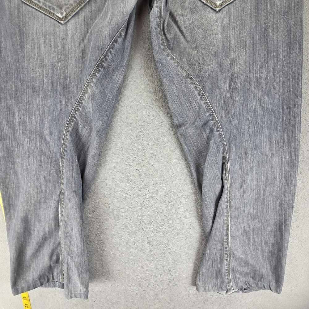 Vintage Levis Engineered Jeans Mens Grey Buckle Back Twisted Button Fits 30x26
